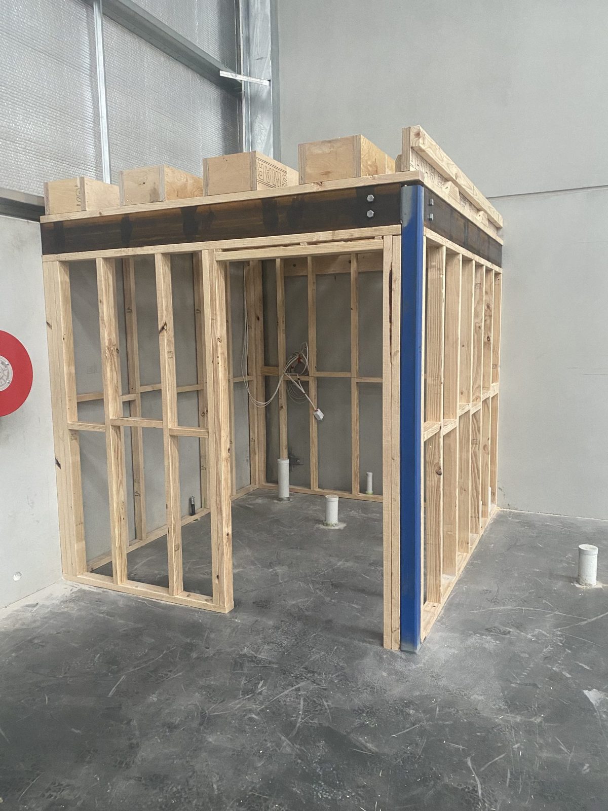 Internal fix-out — shed amenities